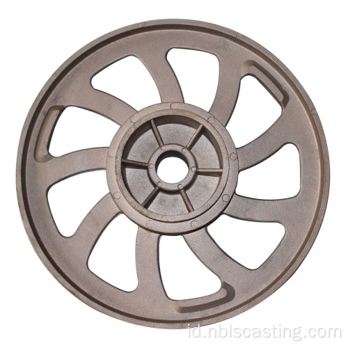 Aluminium OEM die casting roda kemudi suku cadang mobil